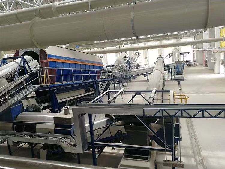 大型城市生活垃圾分揀處理打包焚燒發電